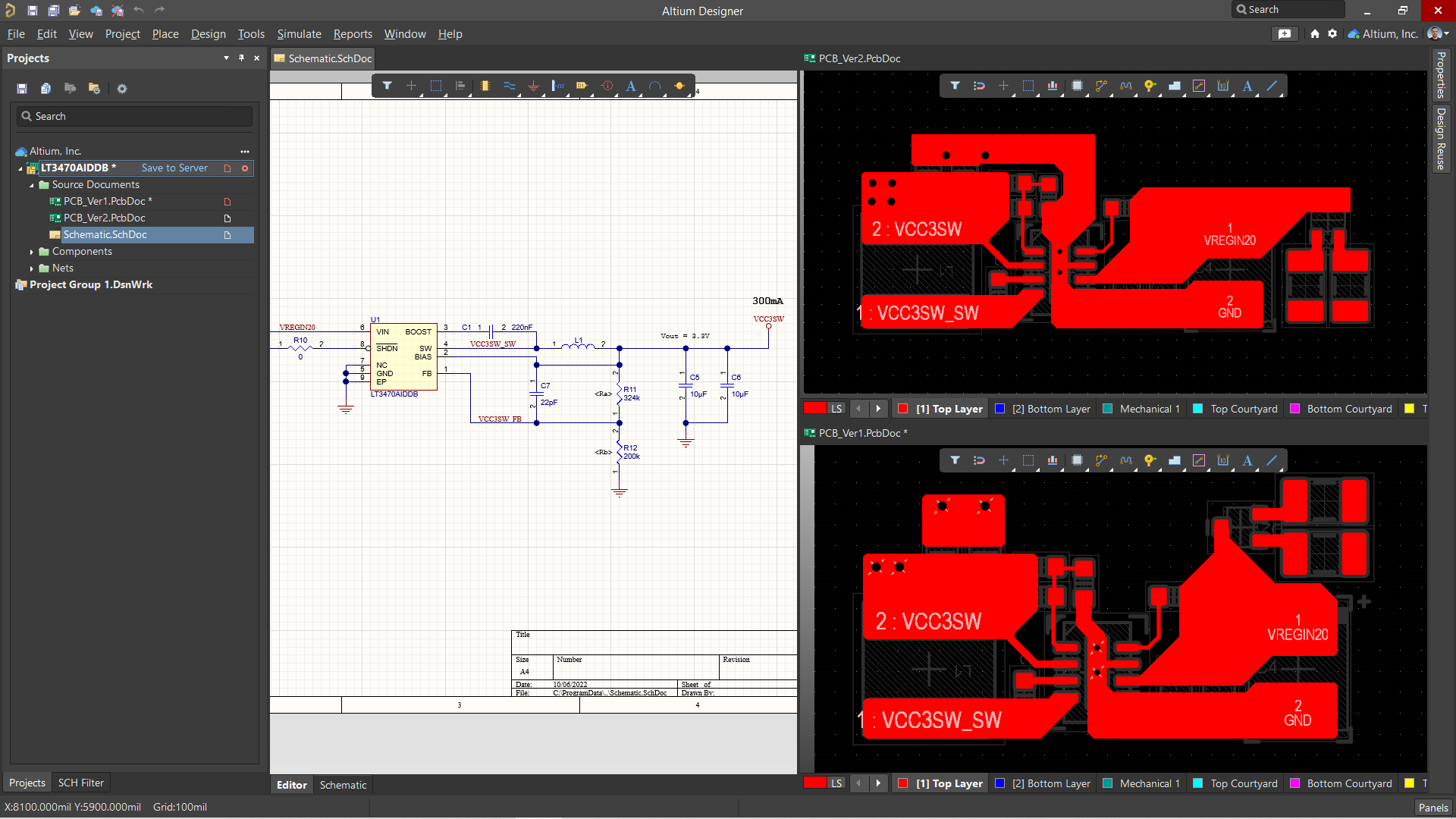 Include Multiple Topology Variants for One Schematic Fragment