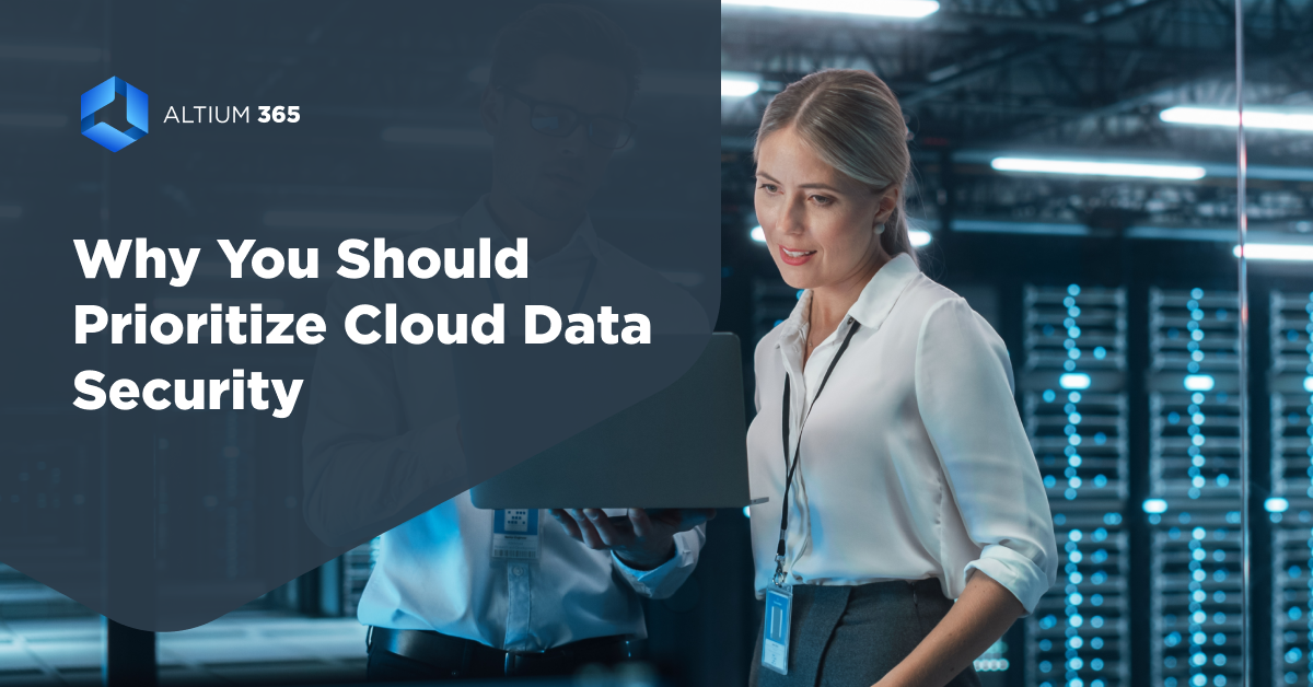 Why you should prioritize cloud data security